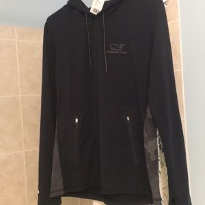 Vineyard Vines long-sleeve performance camo tee